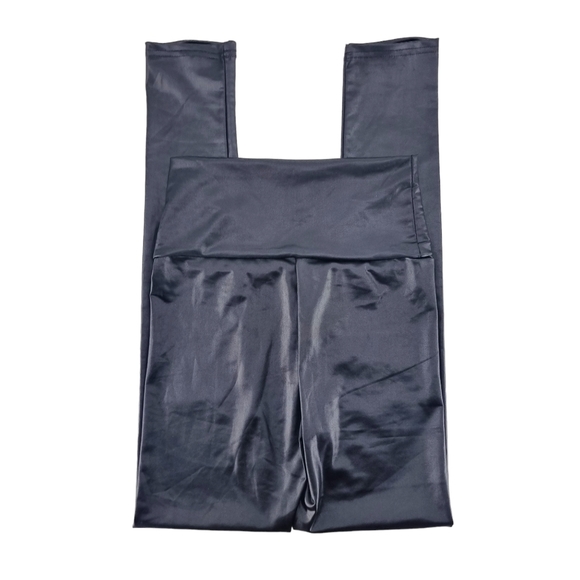 Oh Concept Women's Black High Waist Leggings Size One Size - Picture 4 of 9